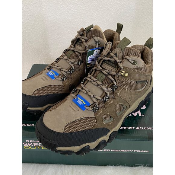 Skechers Mens 9.5 Xanner-Ridge Outdoor Hiking Boots Air-Cooled Memory Foam - Picture 11 of 11